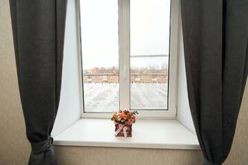 Фото номера Номер стандарт с 2 односпальными кроватями (с завтраком) Гостиница Сан Сити г. Солнечногорск 3